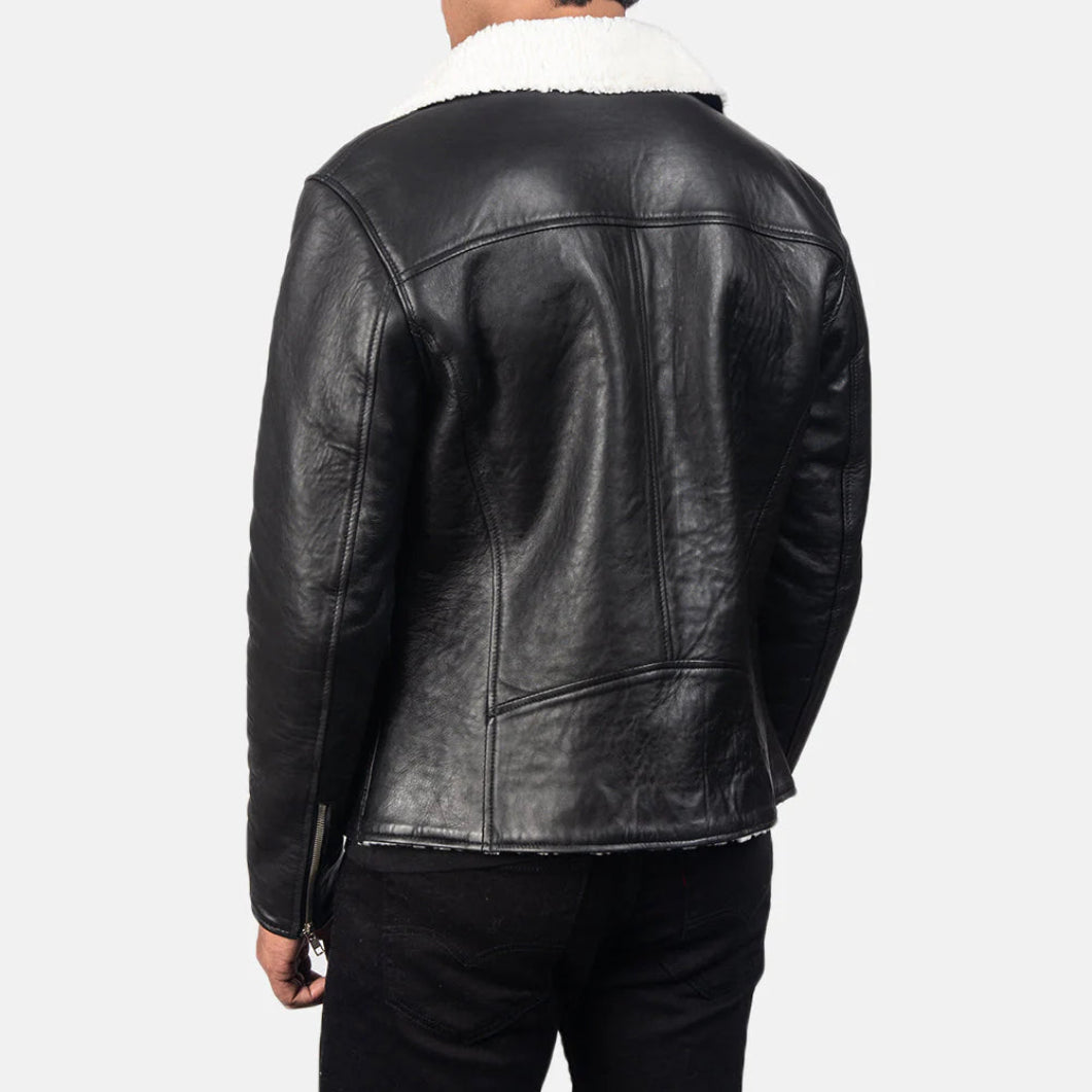Men’s Shearling Leather Jackets – Real Fur Winter Style