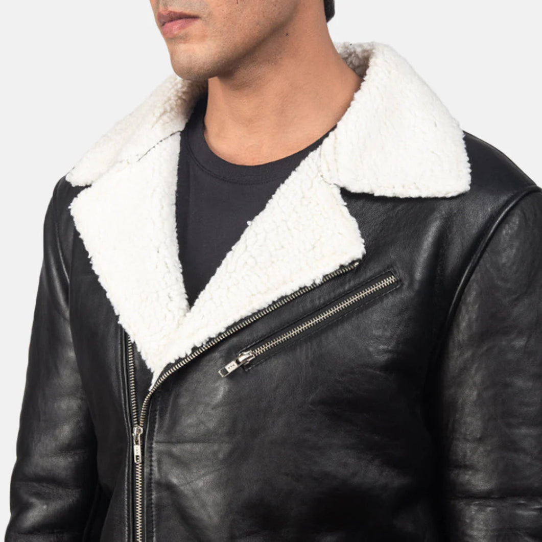 Men’s Shearling Leather Jackets – Real Fur Winter Style