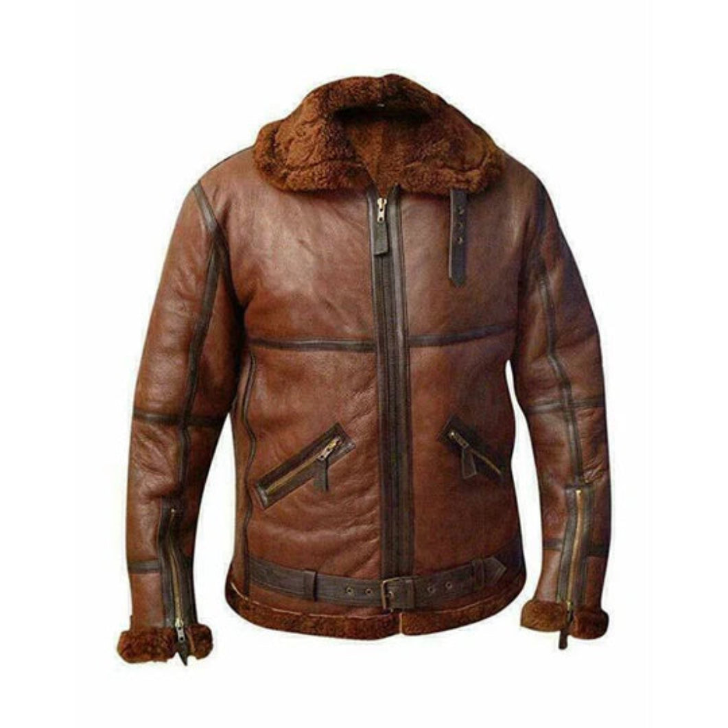Men’s Aviator Leather Jackets – Classic Bomber & Flight Styles