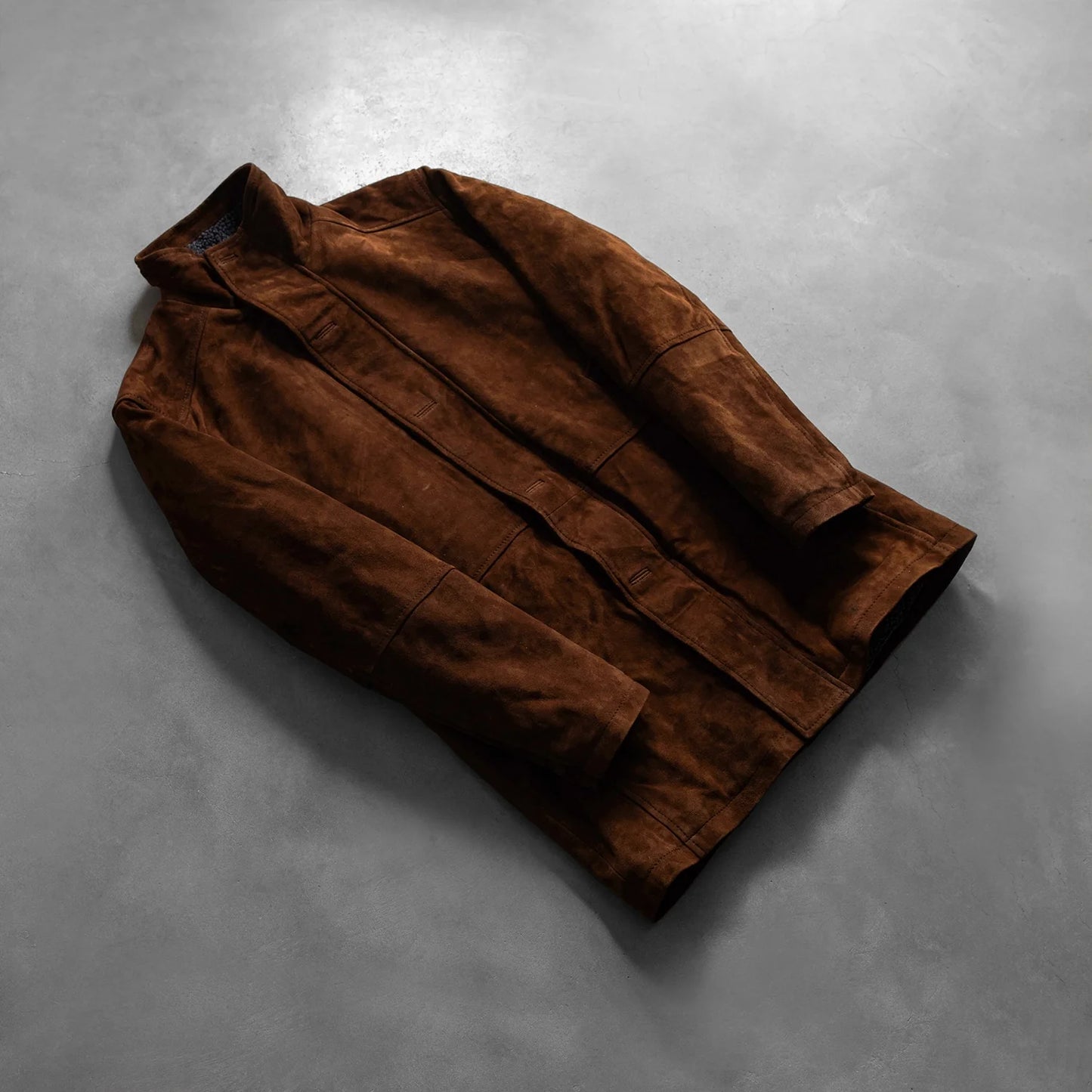 Brown Suede Sheriff Jacket – Rugged Western Outerwear