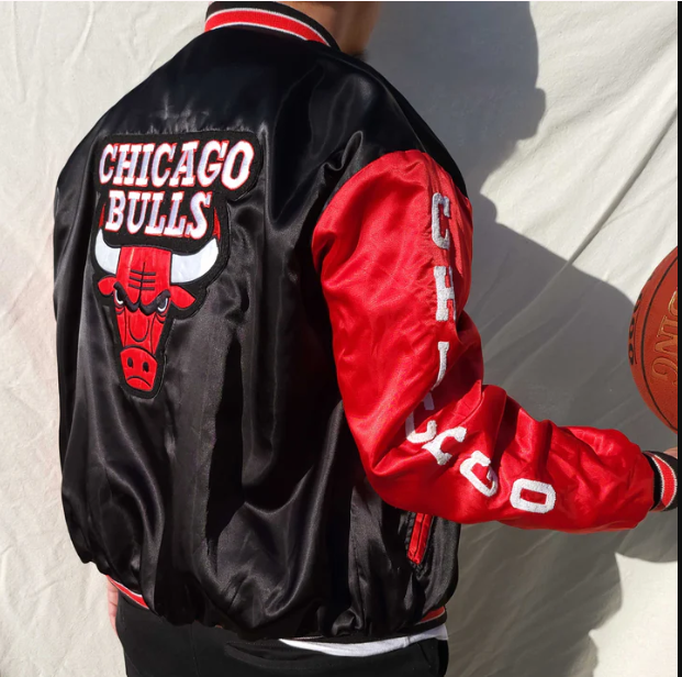 Chicago Bulls Michael Jordan 23 Varsity Jacket